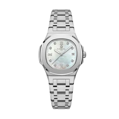 Đồng hồ Nữ Carnival 8160L-VT-TK (Xà cừ trắng)